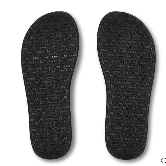 Cobian Women's Dana Rise Synthetic Leather Strap Slides Sandals, Black Sz 8. NWT - Picture 5 of 13